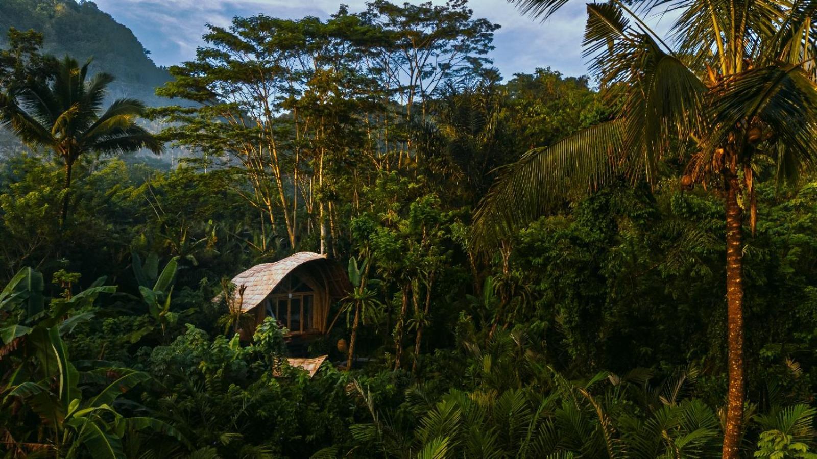 Arcada Bali Bamboo House Βίλα Sidemen  Εξωτερικό φωτογραφία