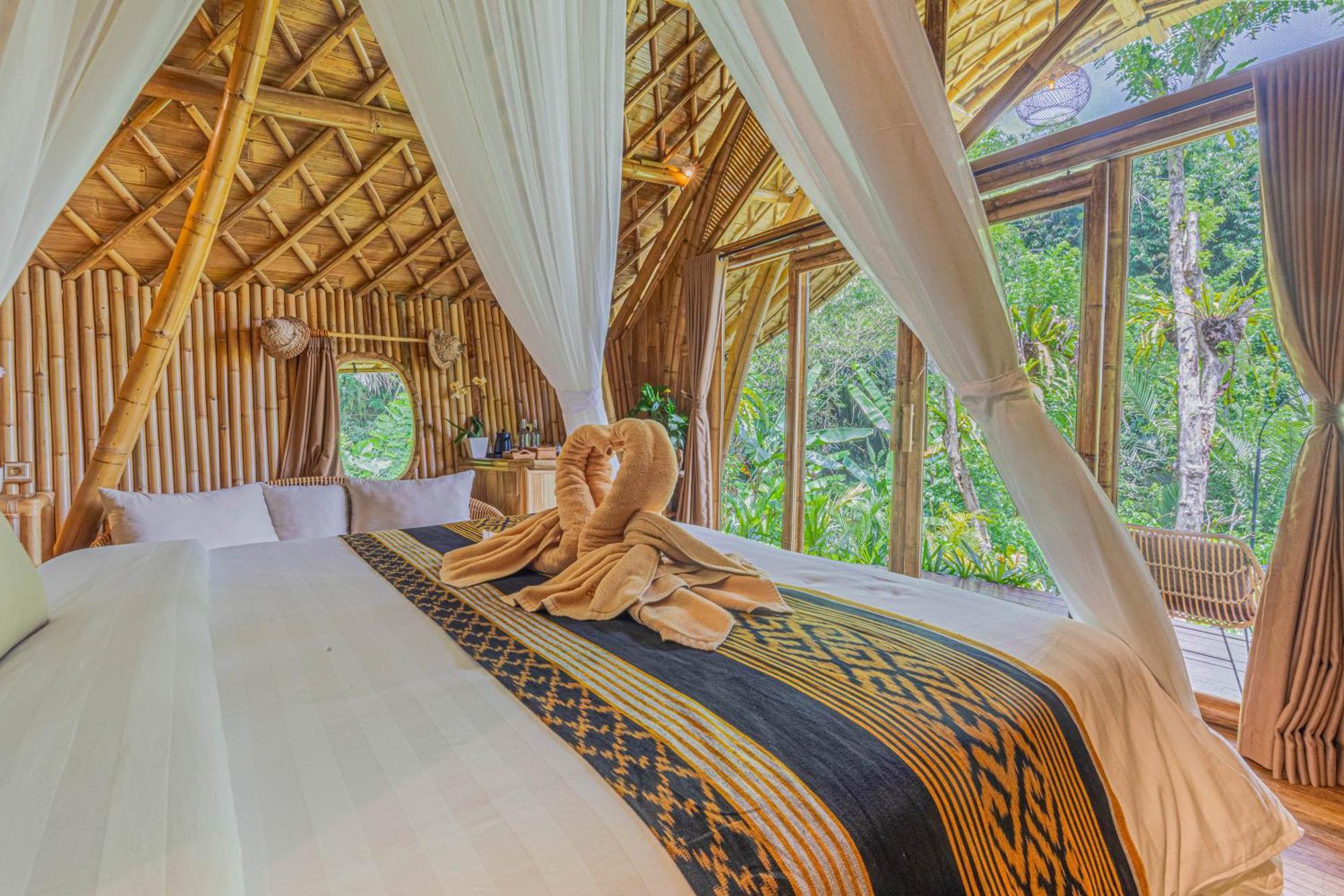 Arcada Bali Bamboo House Βίλα Sidemen  Εξωτερικό φωτογραφία