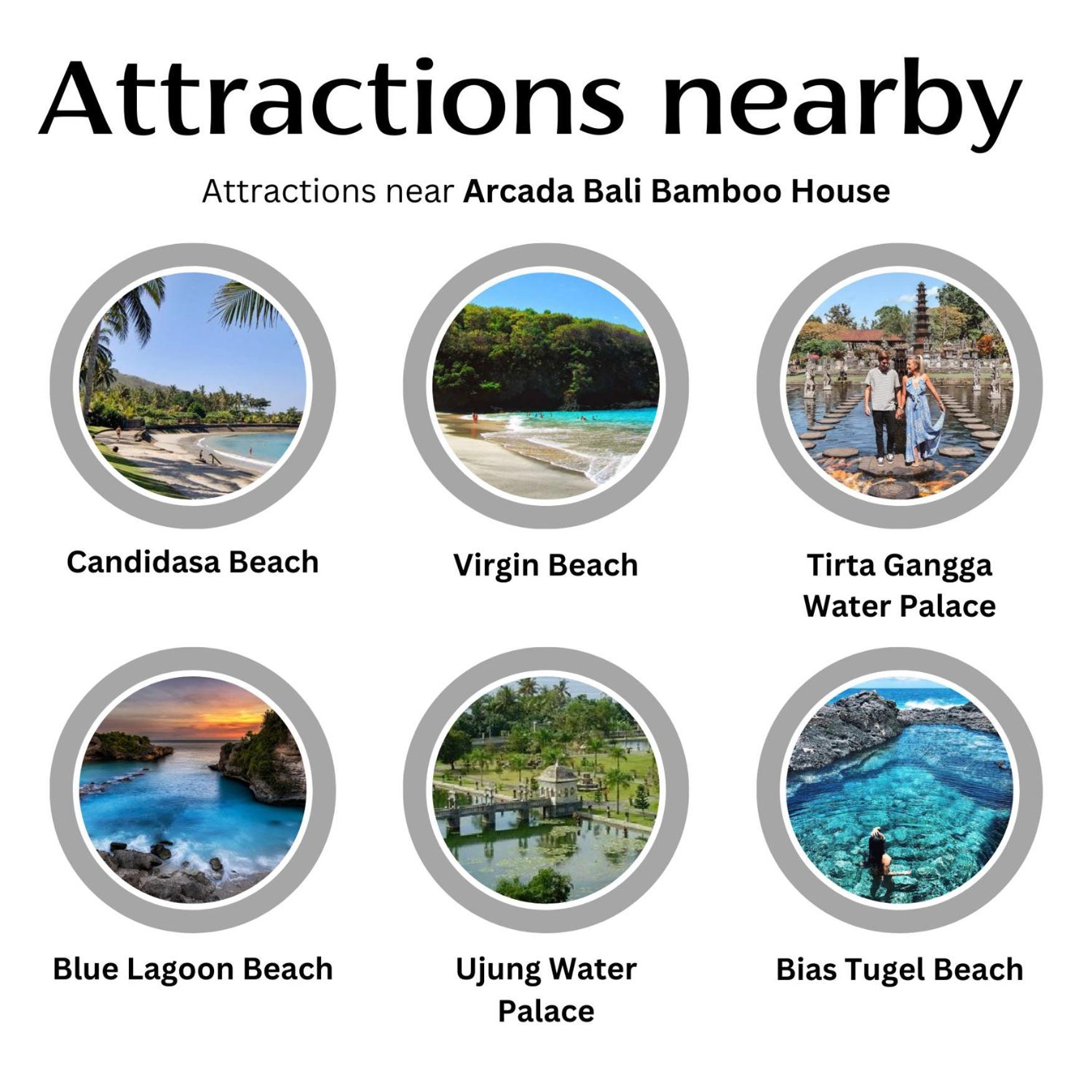 Arcada Bali Bamboo House Βίλα Sidemen  Εξωτερικό φωτογραφία