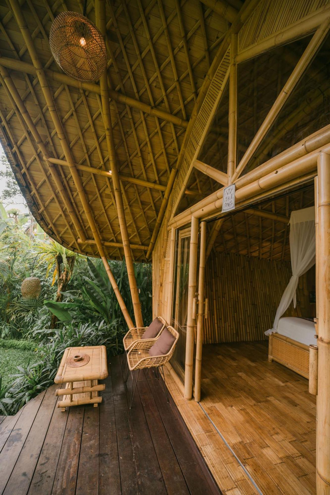 Arcada Bali Bamboo House Βίλα Sidemen  Εξωτερικό φωτογραφία
