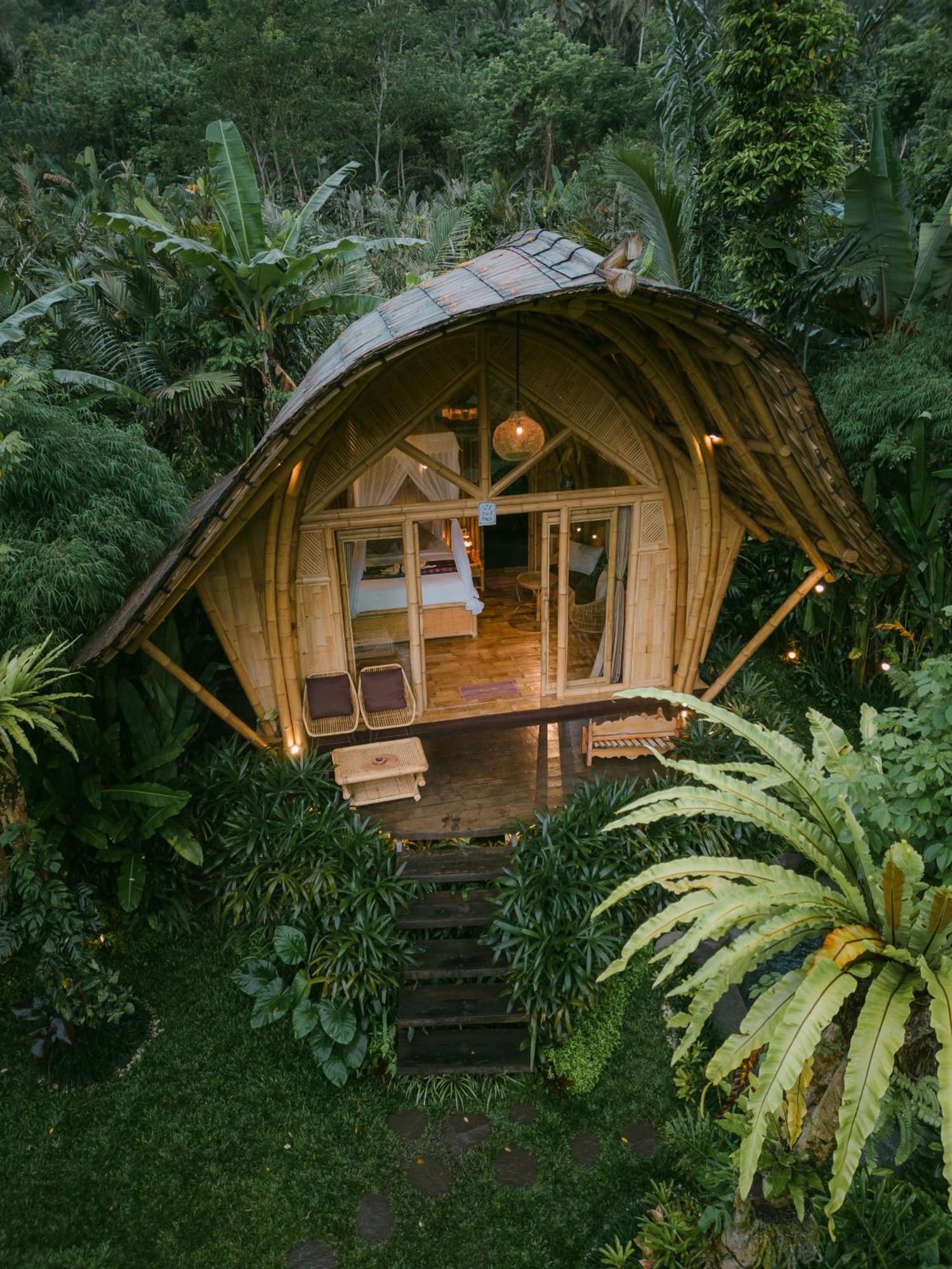 Arcada Bali Bamboo House Βίλα Sidemen  Εξωτερικό φωτογραφία