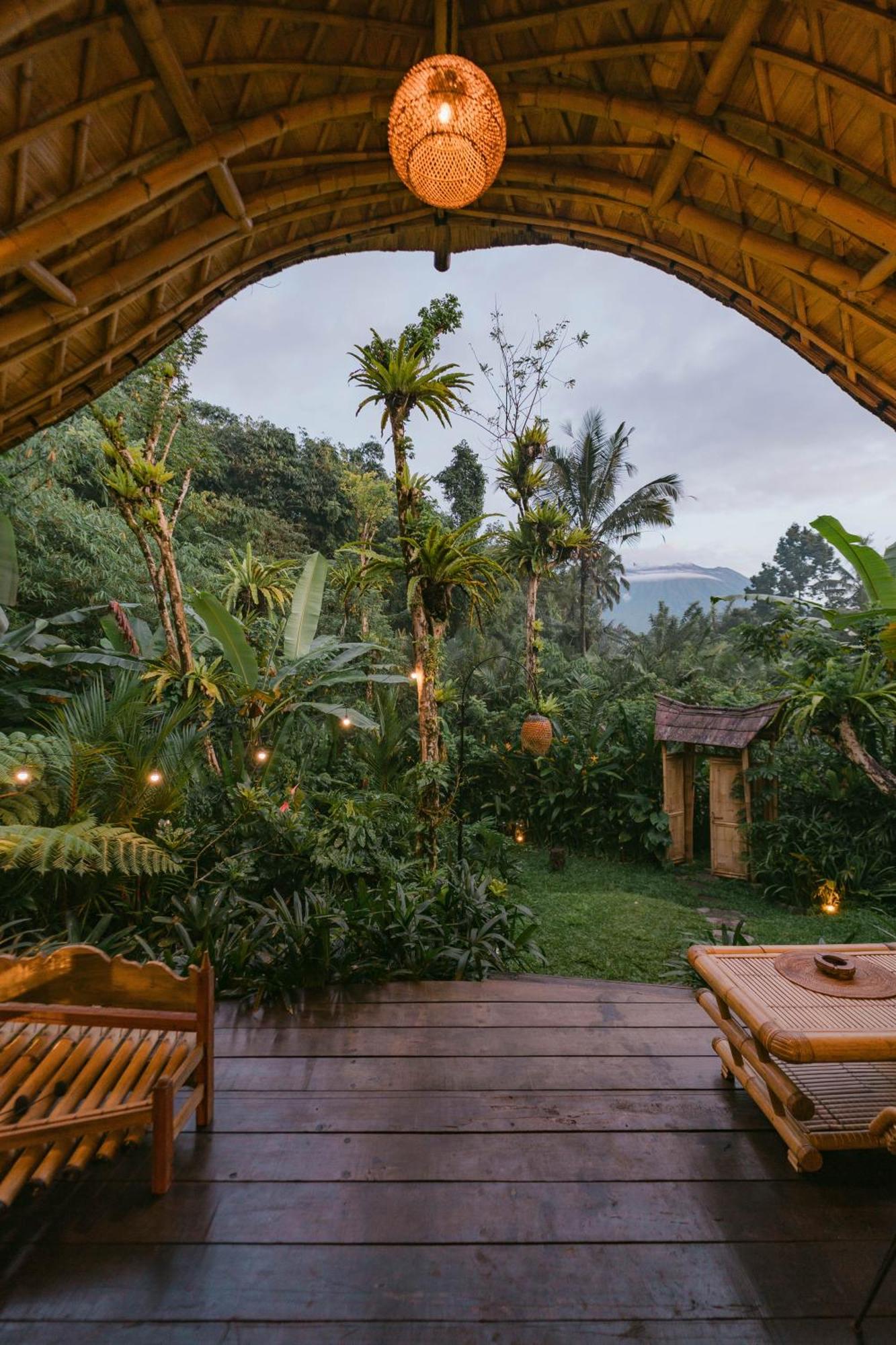 Arcada Bali Bamboo House Βίλα Sidemen  Εξωτερικό φωτογραφία