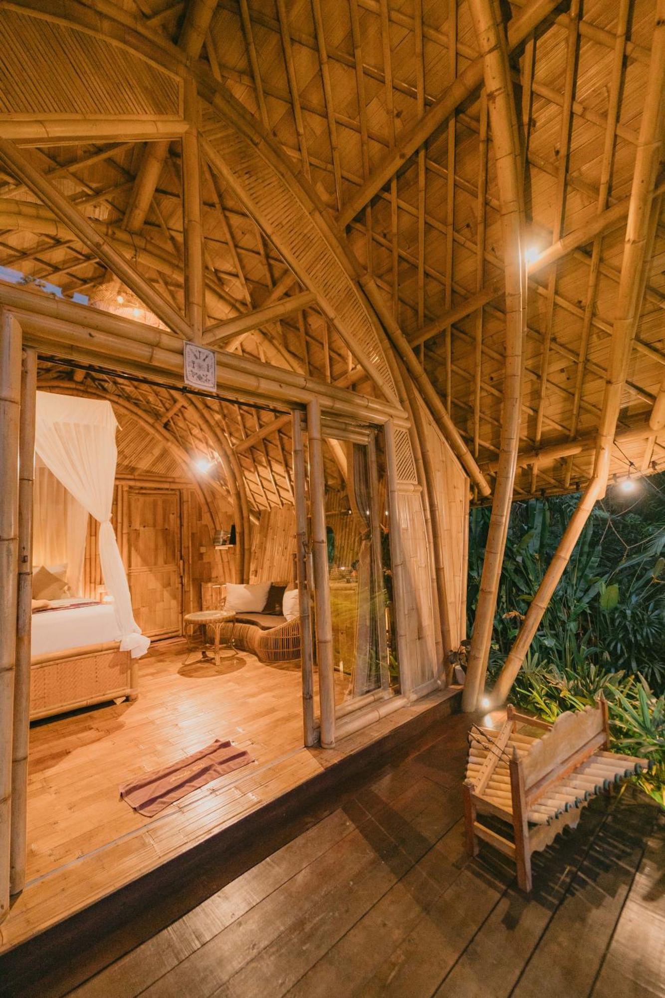 Arcada Bali Bamboo House Βίλα Sidemen  Εξωτερικό φωτογραφία