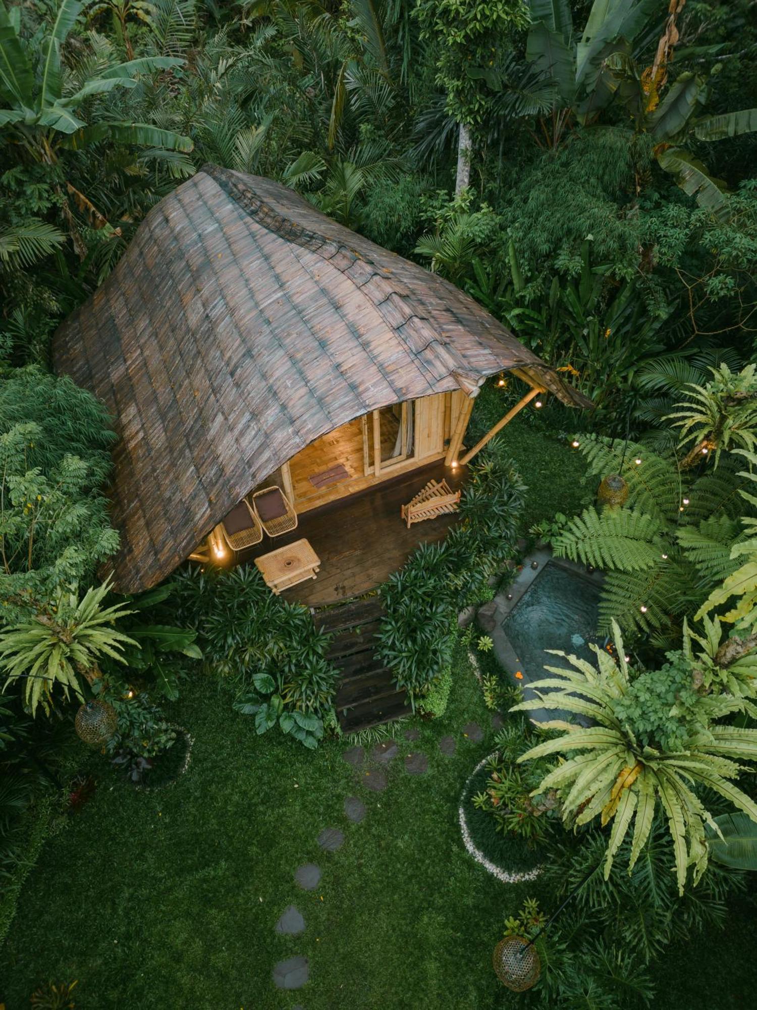 Arcada Bali Bamboo House Βίλα Sidemen  Εξωτερικό φωτογραφία