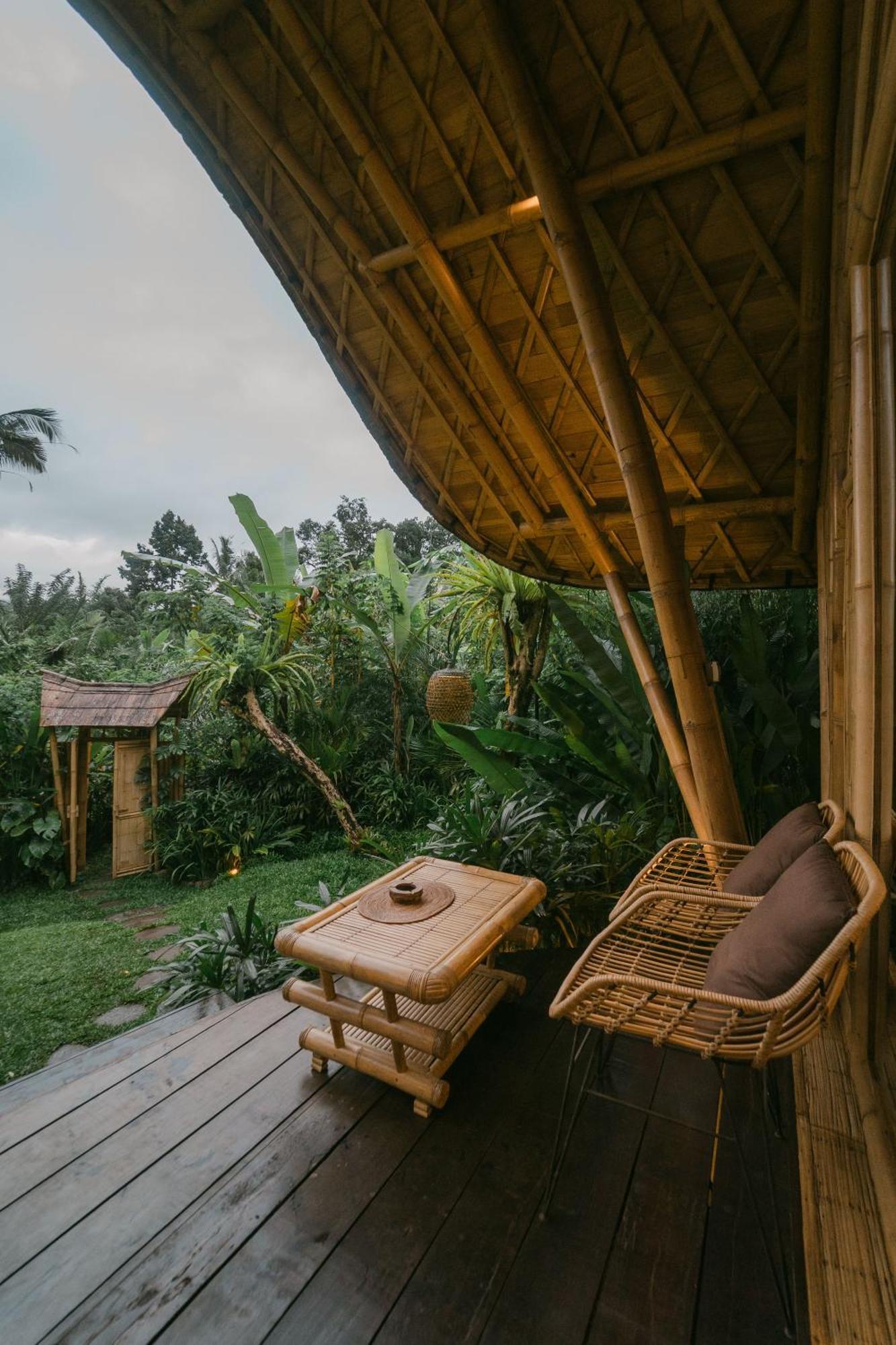 Arcada Bali Bamboo House Βίλα Sidemen  Εξωτερικό φωτογραφία