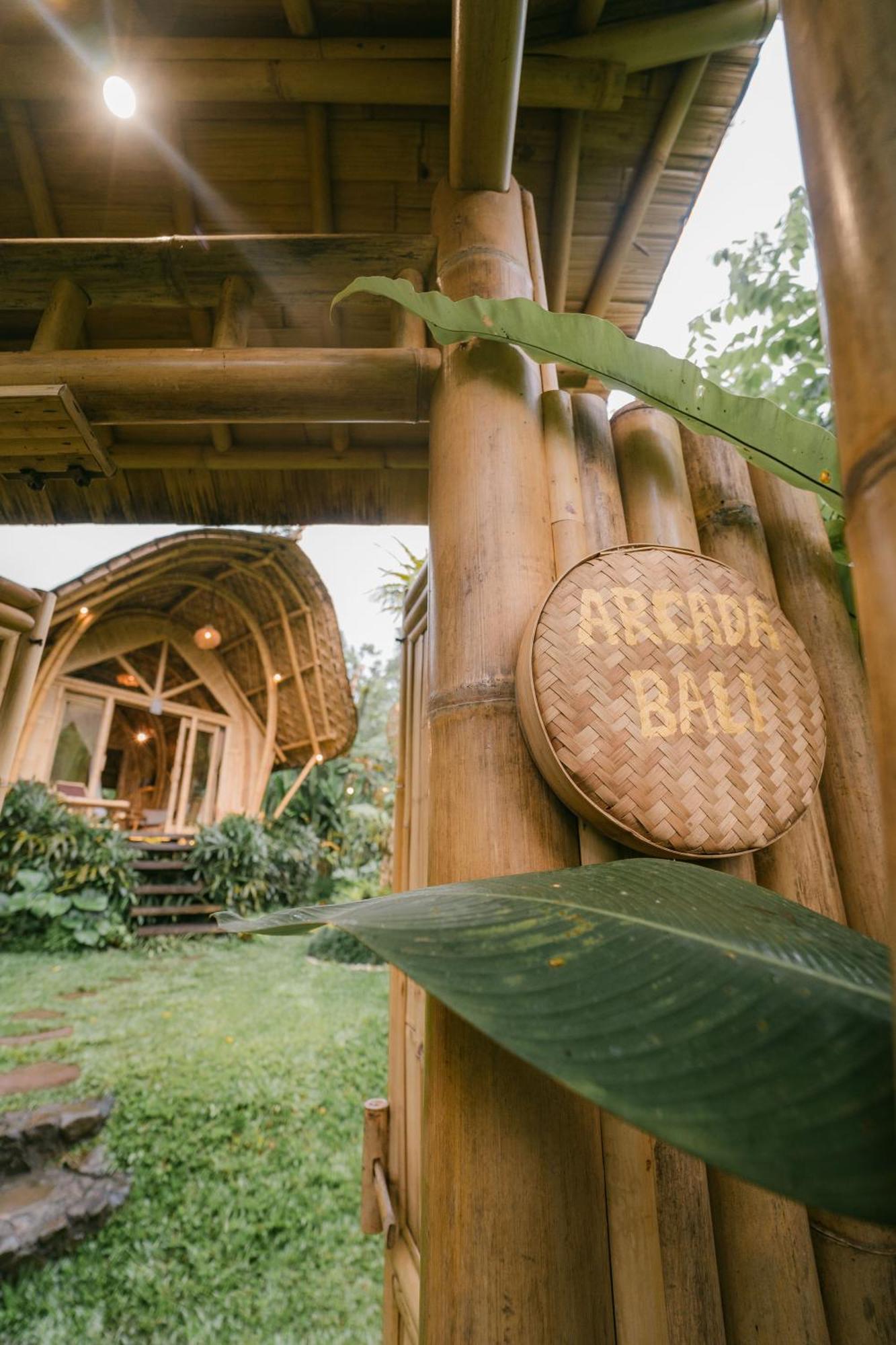 Arcada Bali Bamboo House Βίλα Sidemen  Εξωτερικό φωτογραφία
