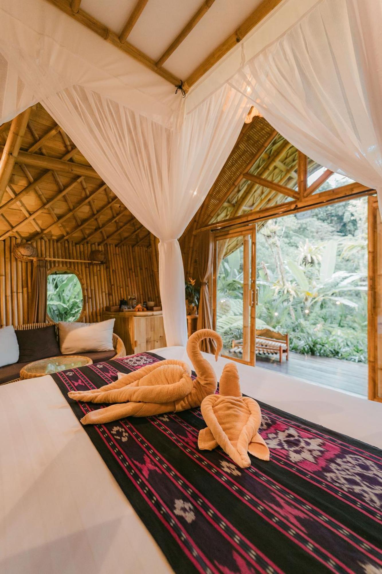 Arcada Bali Bamboo House Βίλα Sidemen  Εξωτερικό φωτογραφία