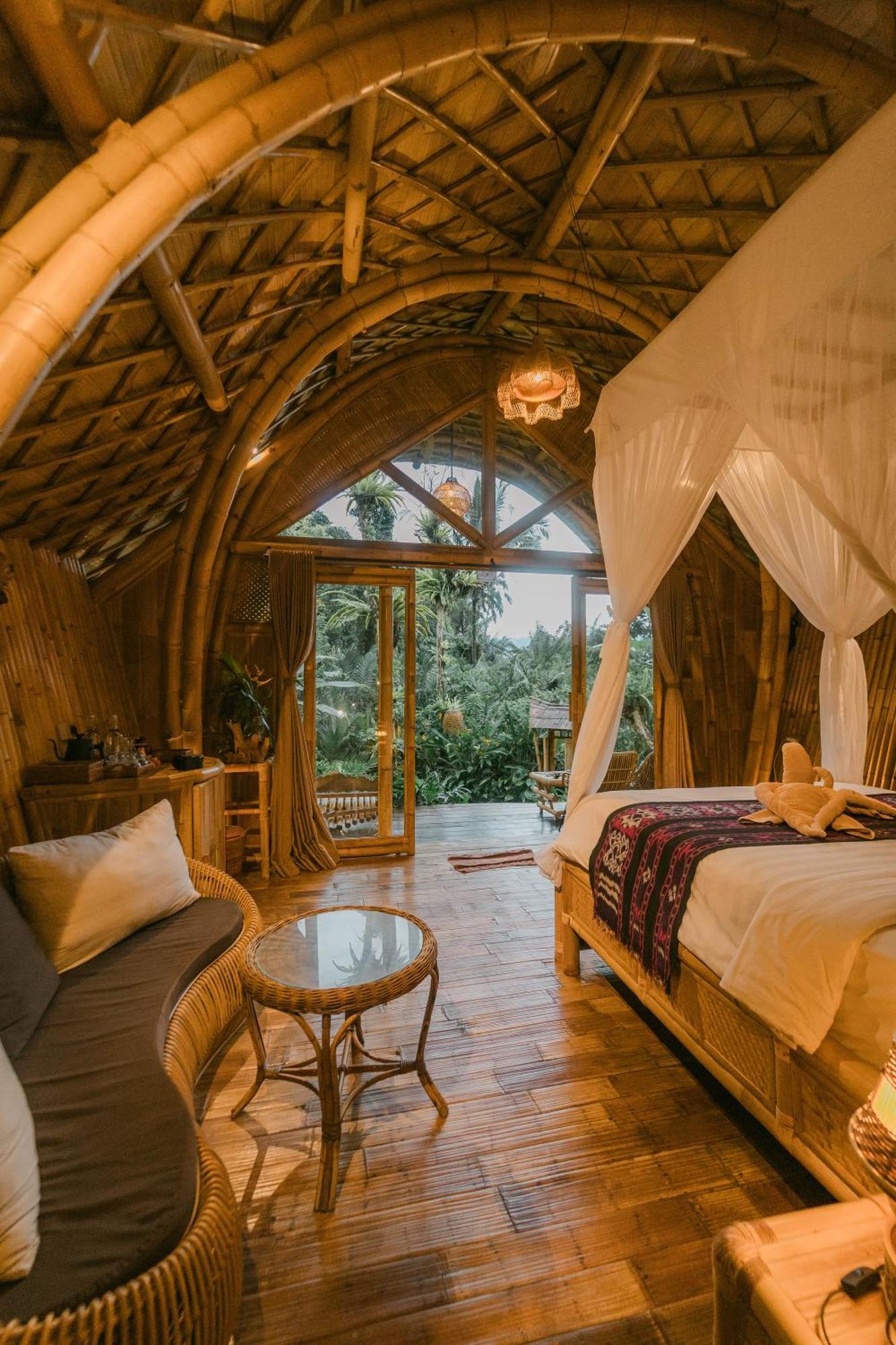 Arcada Bali Bamboo House Βίλα Sidemen  Εξωτερικό φωτογραφία