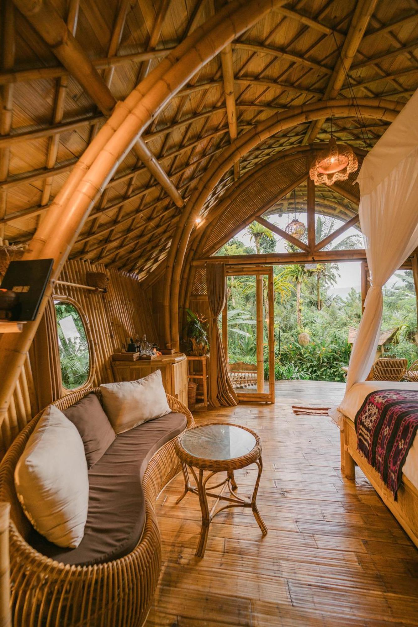 Arcada Bali Bamboo House Βίλα Sidemen  Εξωτερικό φωτογραφία