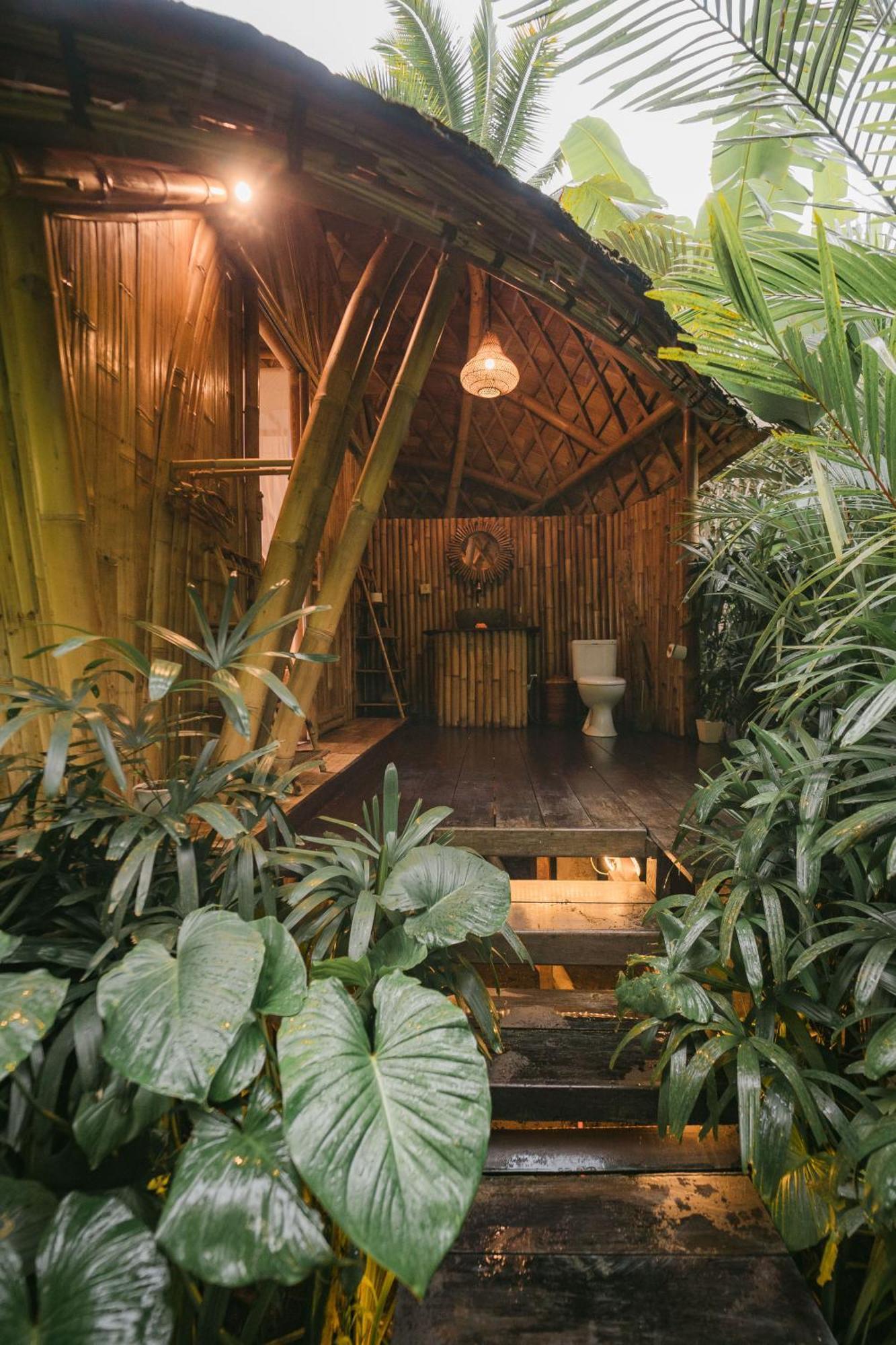 Arcada Bali Bamboo House Βίλα Sidemen  Εξωτερικό φωτογραφία