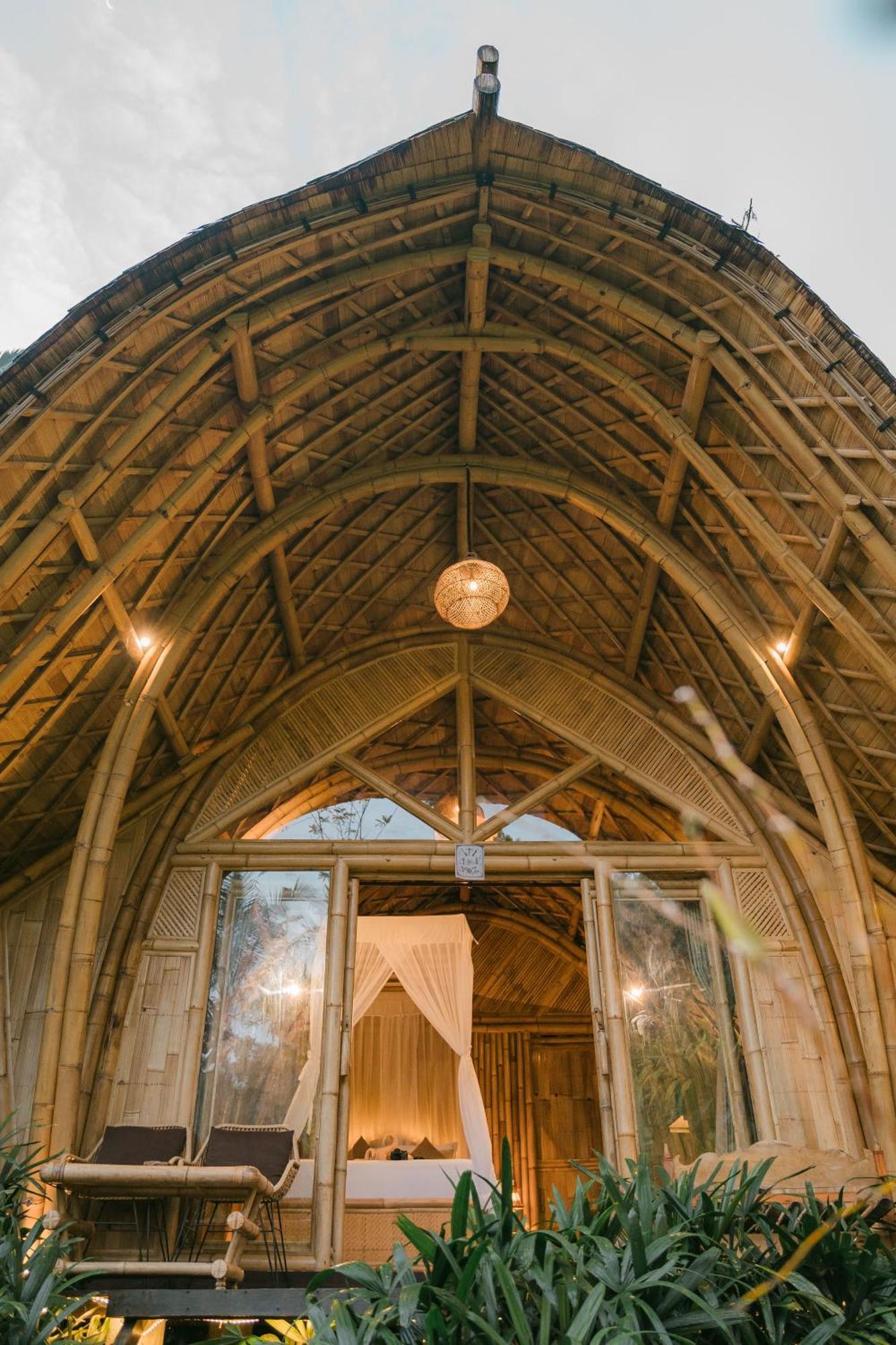 Arcada Bali Bamboo House Βίλα Sidemen  Εξωτερικό φωτογραφία
