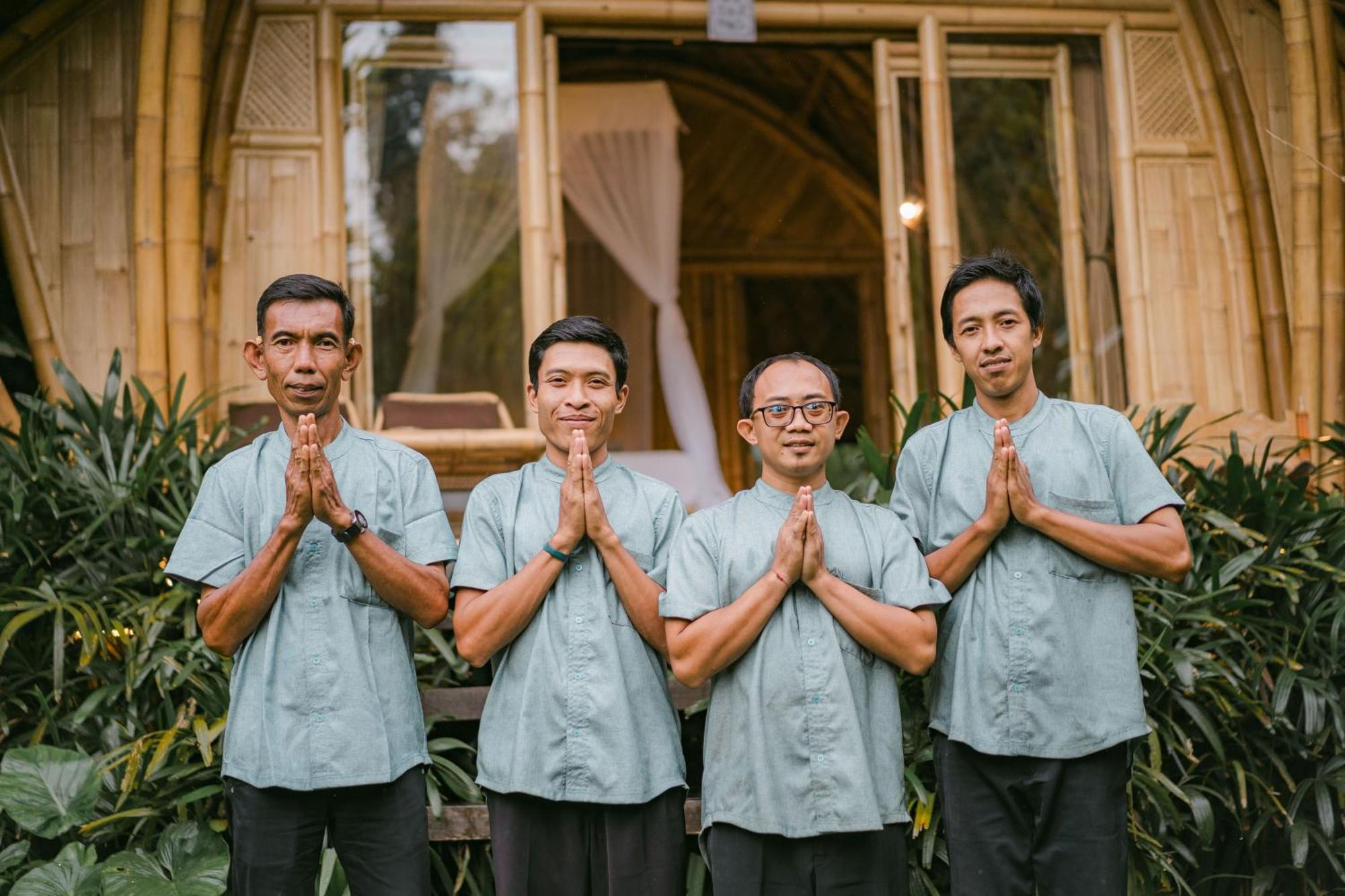 Arcada Bali Bamboo House Βίλα Sidemen  Εξωτερικό φωτογραφία